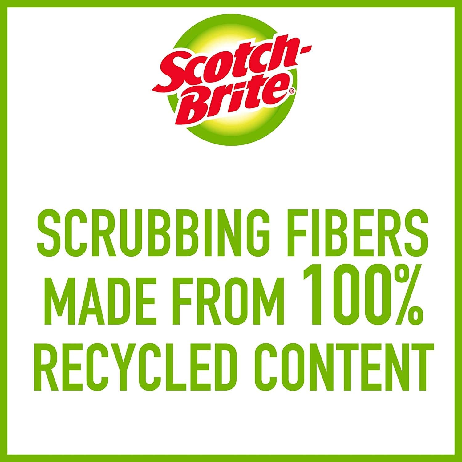 3M Scotch Brite – Esponja exfoliante (10, antiarañazos)