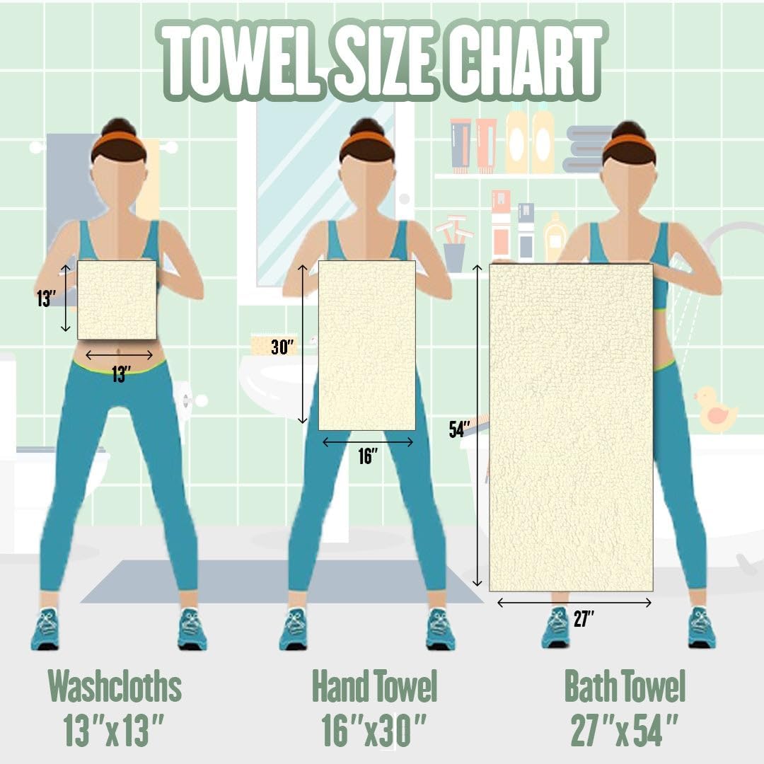 Toalla de mano con monograma, regalo personalizado, 16 x 30 pulgadas, extra absorbente, 100% algodón turco, acabado de rizo suave, para baño, cocina