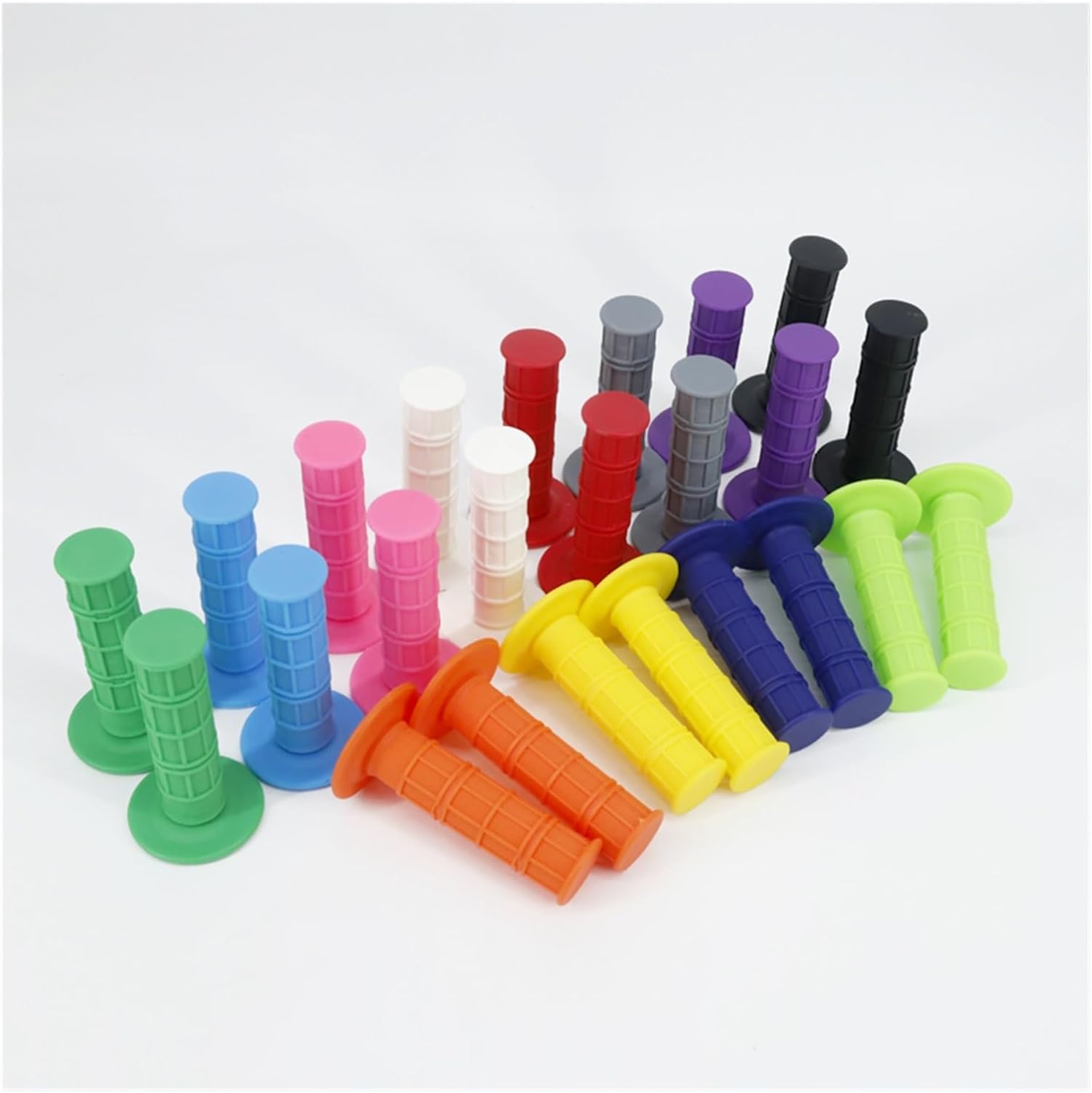Empuñaduras universales para motocicleta de 78 pulgadas, 0.866 in, de goma, compatible con YZ 80 85 125 250 450 426F YZF R1 R6 R3 R25 MT03 FZ16 XT600