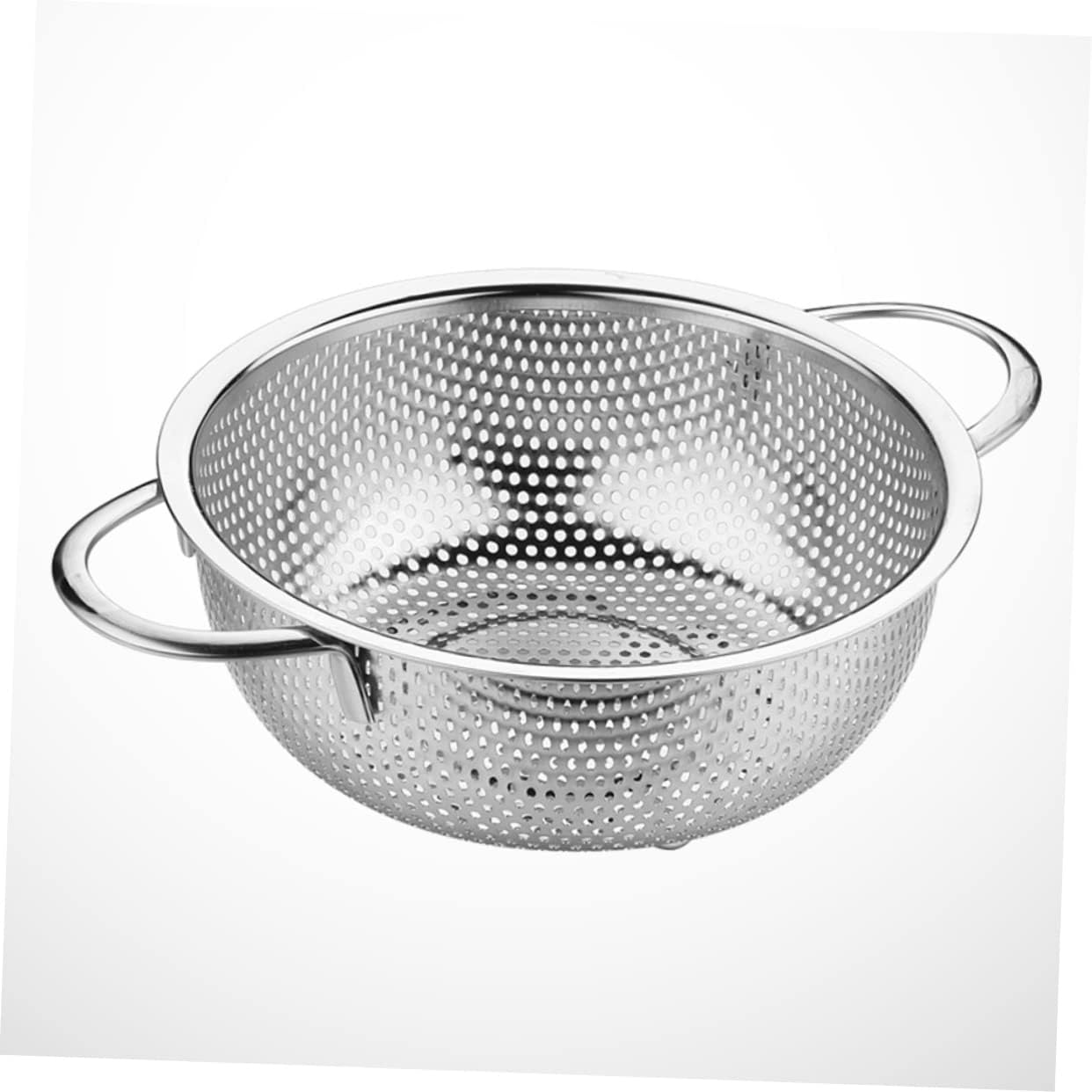 Colador de malla cesta colador cesta papas fritas titular omatome colador tazón frita cesta titular colador de alimentos colador pasta colador cesta