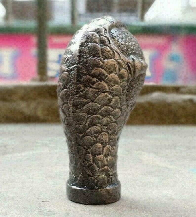 Blackperlcrafts – Mango de diseñador de latón con mango de madera con cabeza de caña de águila