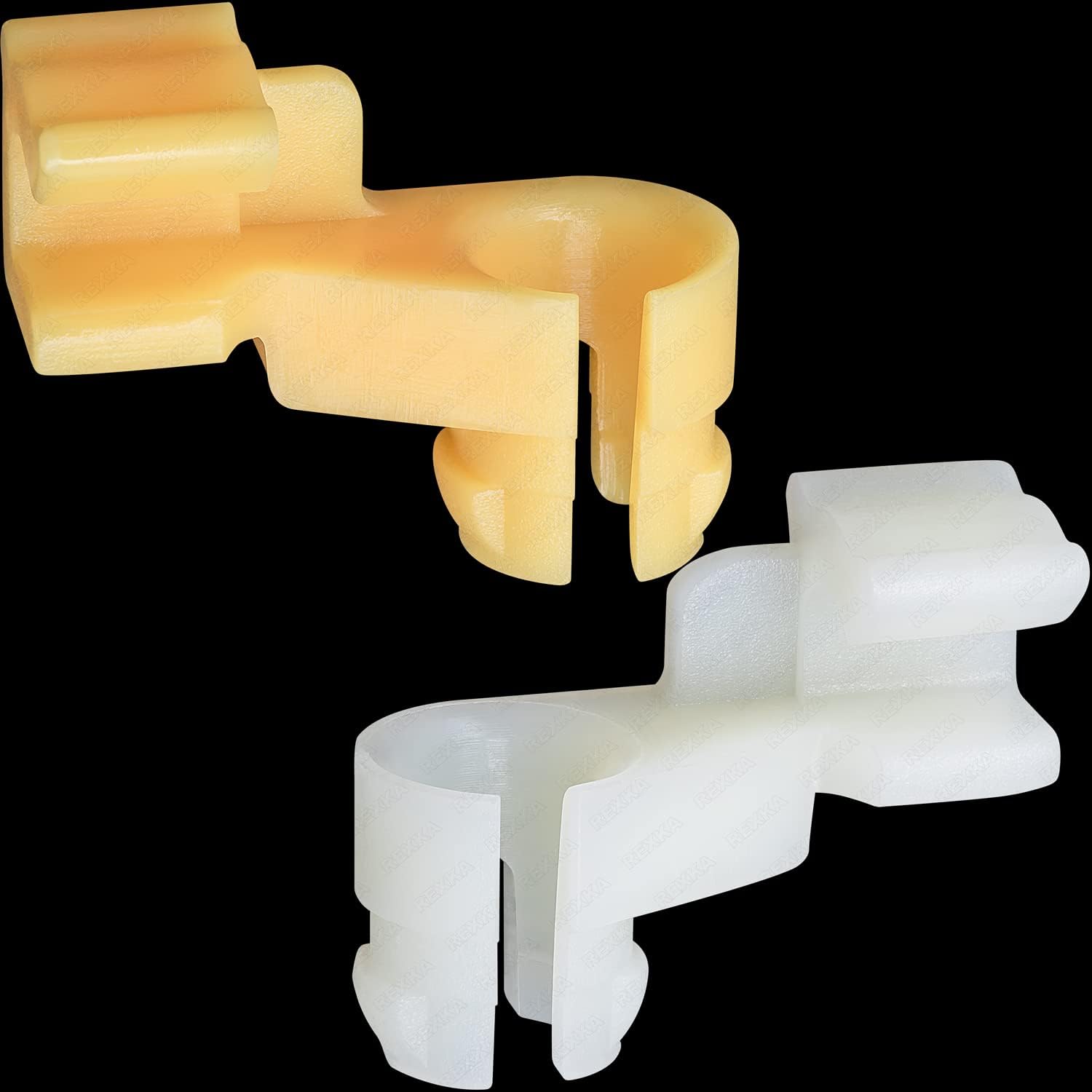 Rexka Juego de 10 clips de barra de bloqueo para manija de puerta para Toyota 69293-12050 69293-12060 Camry, Previa, T100, Tacoma ES250, ES300,