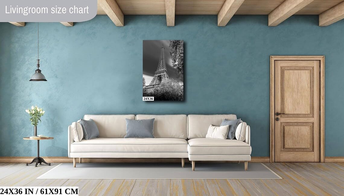 Eiffel Tower, Paris, France – PrintCanvasAcrylicMetal (Acrylic Print, 24×36 Inches)
