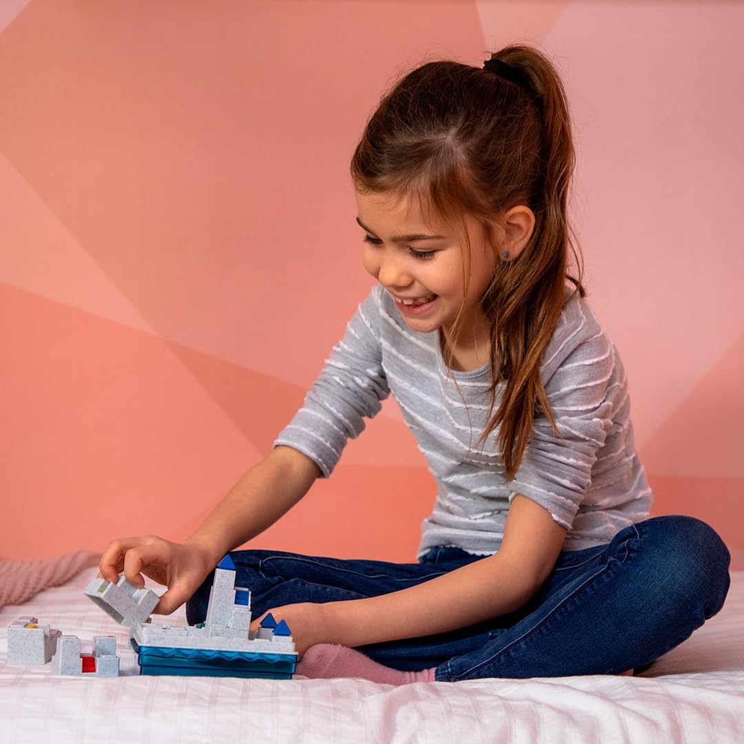 SmartGames Atlantis Escape un juego de viaje de construcción de caminos en 3D para niños y adultos, un juego de desarrollo de habilidades cognitivas