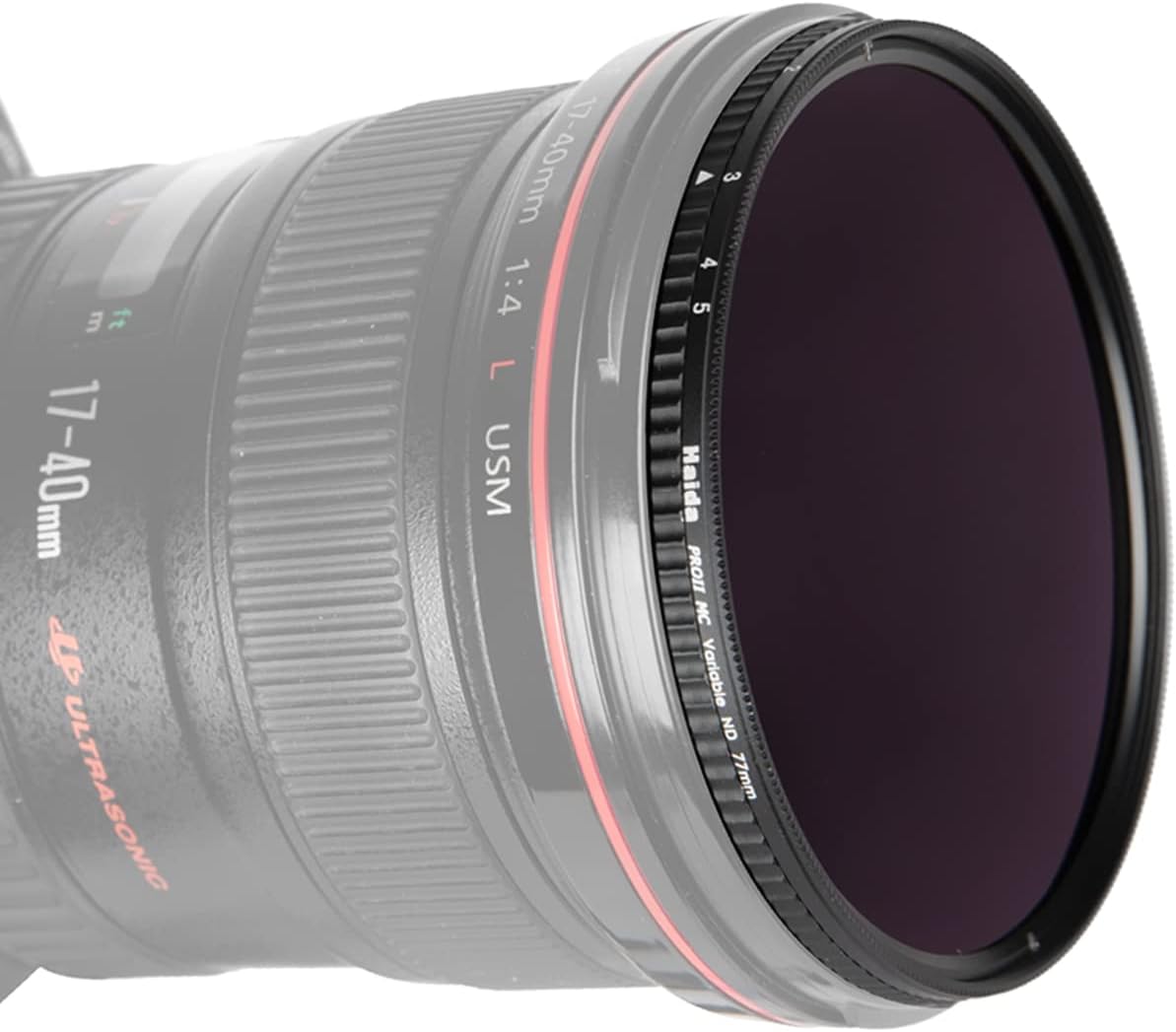 Haida Filtro ajustable para cámara Multi-capa variable ND impermeable resistente a los arañazos Filtro Pro II Nano Revestimiento de vidrio óptico