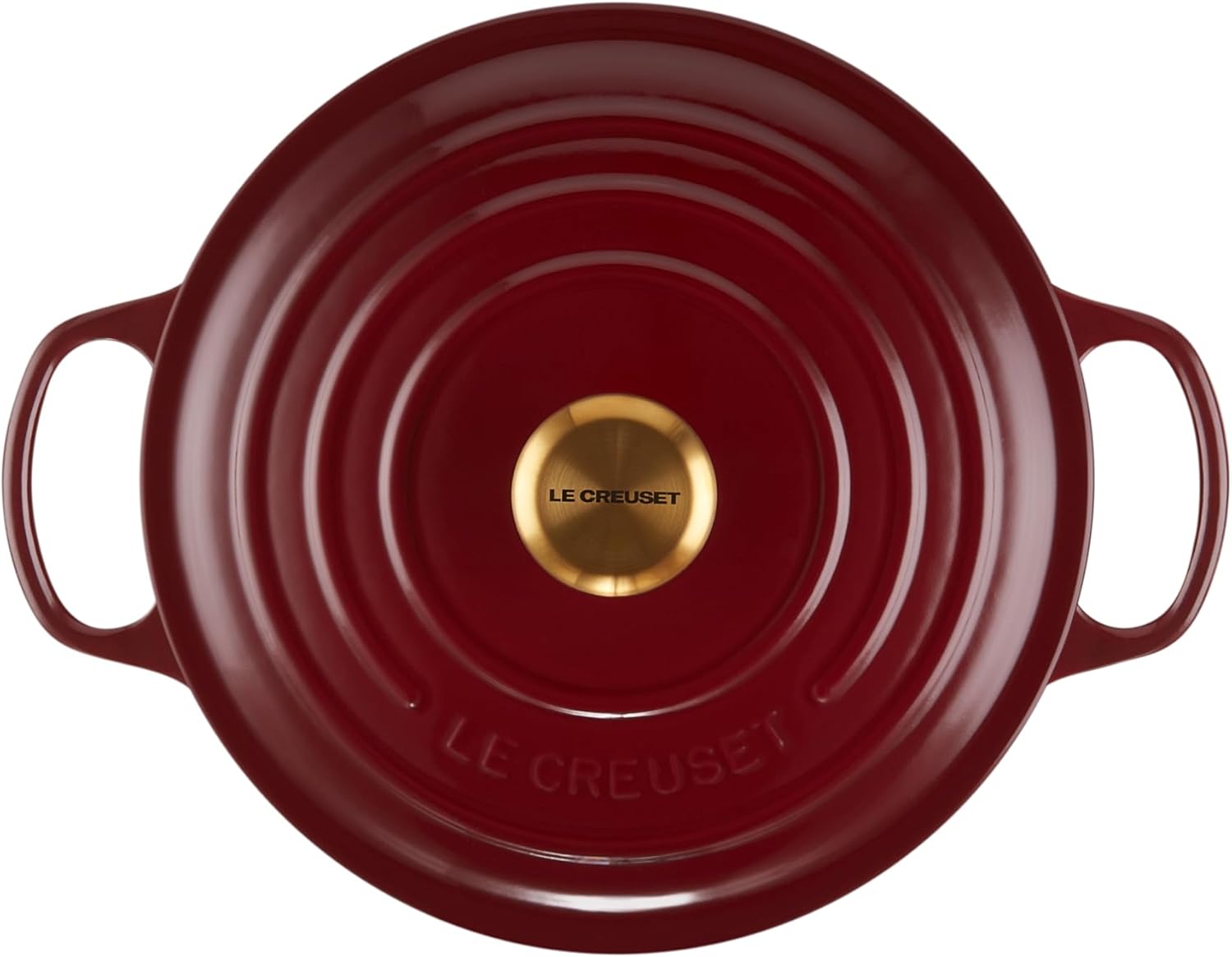 Le Creuset Horno holandés redondo Signature de hierro fundido esmaltado, 5.5 cuartos de galón., Rhone