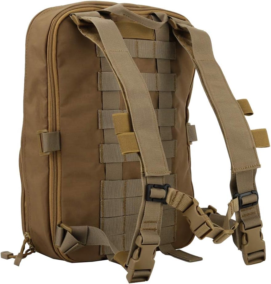 Mochila táctica, mochilas militares MOLLE para hombres, al aire libre, caza, camping, airsoft, expansible (Multicam), T, Viajar