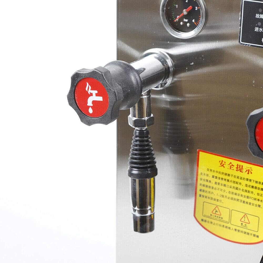 Espumador de leche comercial, máquina de espuma de agua hirviendo multiusos de 2.1 galón8L, 110 V 2500 W eléctrico completamente automático para