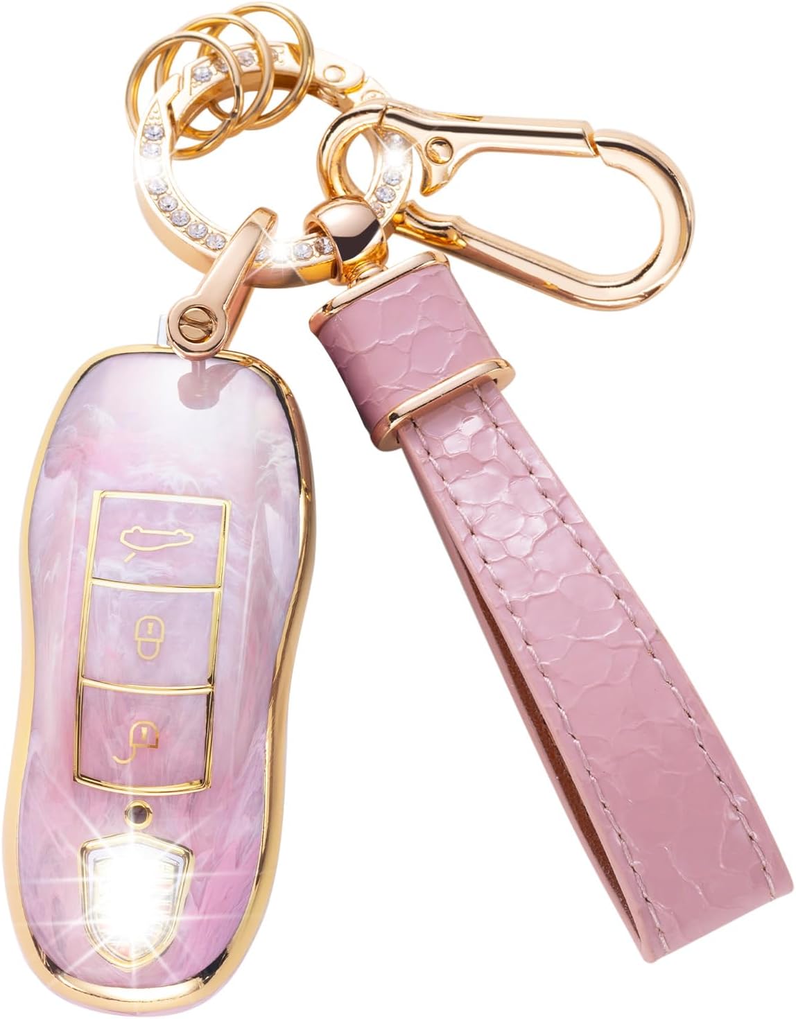 Funda para llavero, Rosado