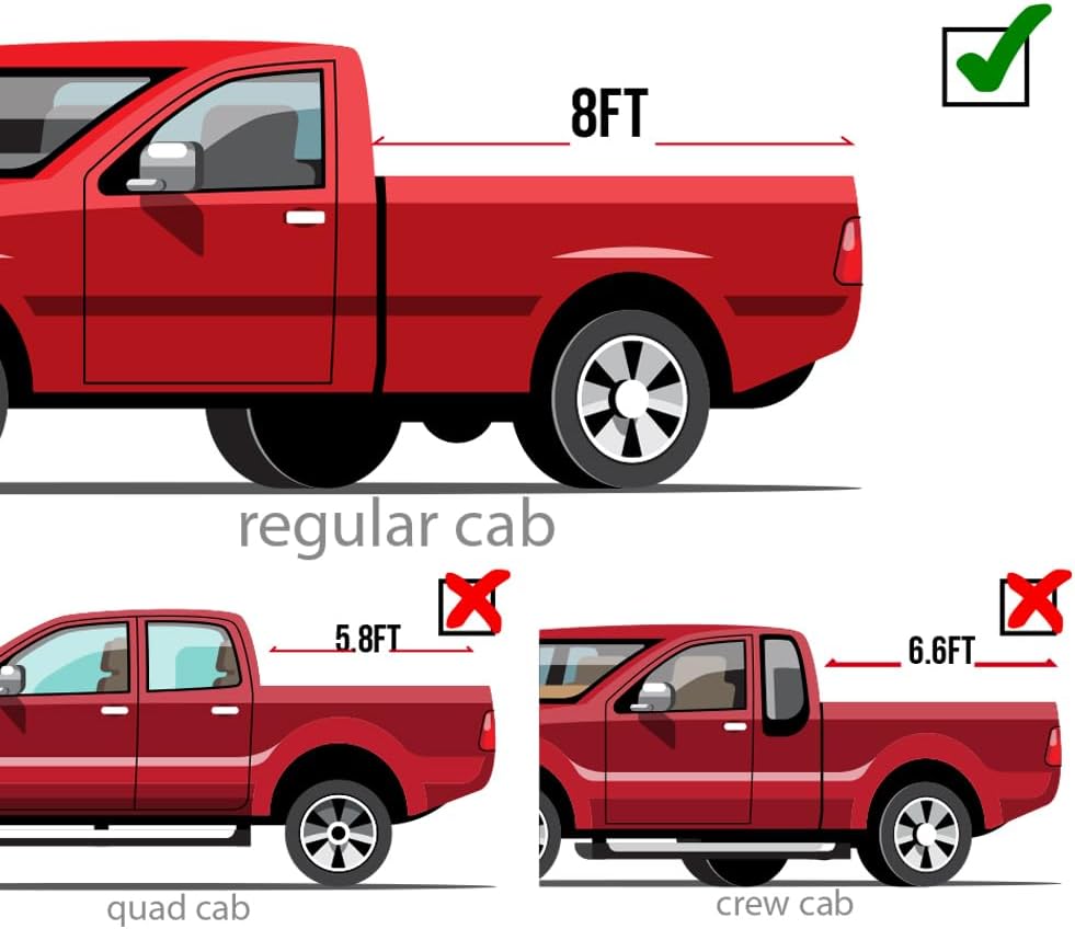 CHEDA Cubierta suave de 4 pliegues para caja de camioneta, compatible con Toyota Tundra 2014, 2015, 2016, 2017, 2018, 2019, 2020, 2021, Toyota