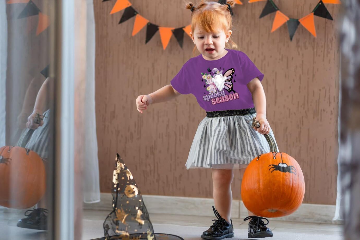 Halloween T Shirt Toddler Short Sleeve Halloween Cotton Tees for Baby