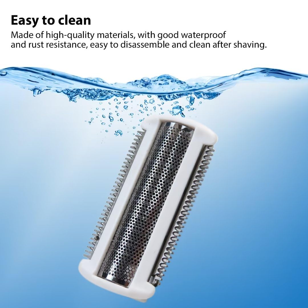 BRL130 BRL140 BRE620 BRE640 BRE650 BRE630 White Trimmer Shaver Head Foil Reemplazo para Philips Norelco Bodygroom
