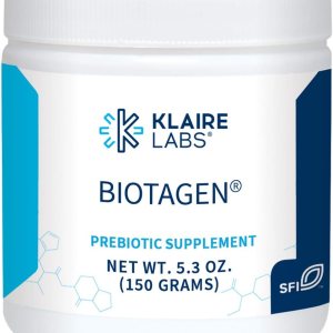Klaire Labs Biotagen Powder – Inulina prebiótica, beta-glucano y arabinogalactano para apoyar la microbiota intestinal (30 porciones, 5.29 onzas) Klaire Labs Biotagen Powder – Inulina prebiótica, beta-glucano y arabinogalactano para apoyar la microbiota intestinal (30 porciones, 5.29 onzas)