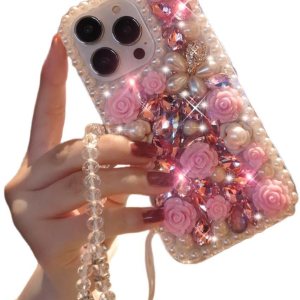 redecarie Funda para Galaxy A13 5G, para mujeres y niñas, de lujo, a la moda, con piedras preciosas de cristal, diamantes de imitación, con redecarie Funda para Galaxy A13 5G, para mujeres y niñas, de lujo, a la moda, con piedras preciosas de cristal, diamantes de imitación, con