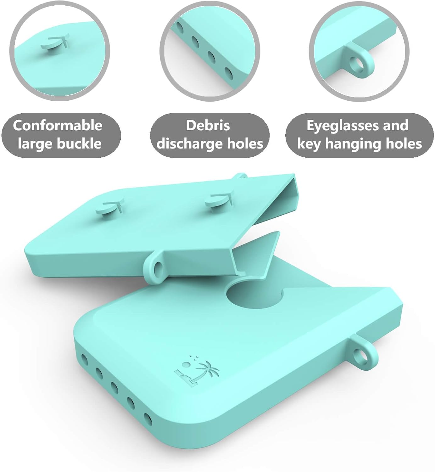 Silicone Phone Holder for Beach Bags Phone Holder Charm Accessories Compatible with Bogg Bags Universal Rubber Beach Bag Accessories and