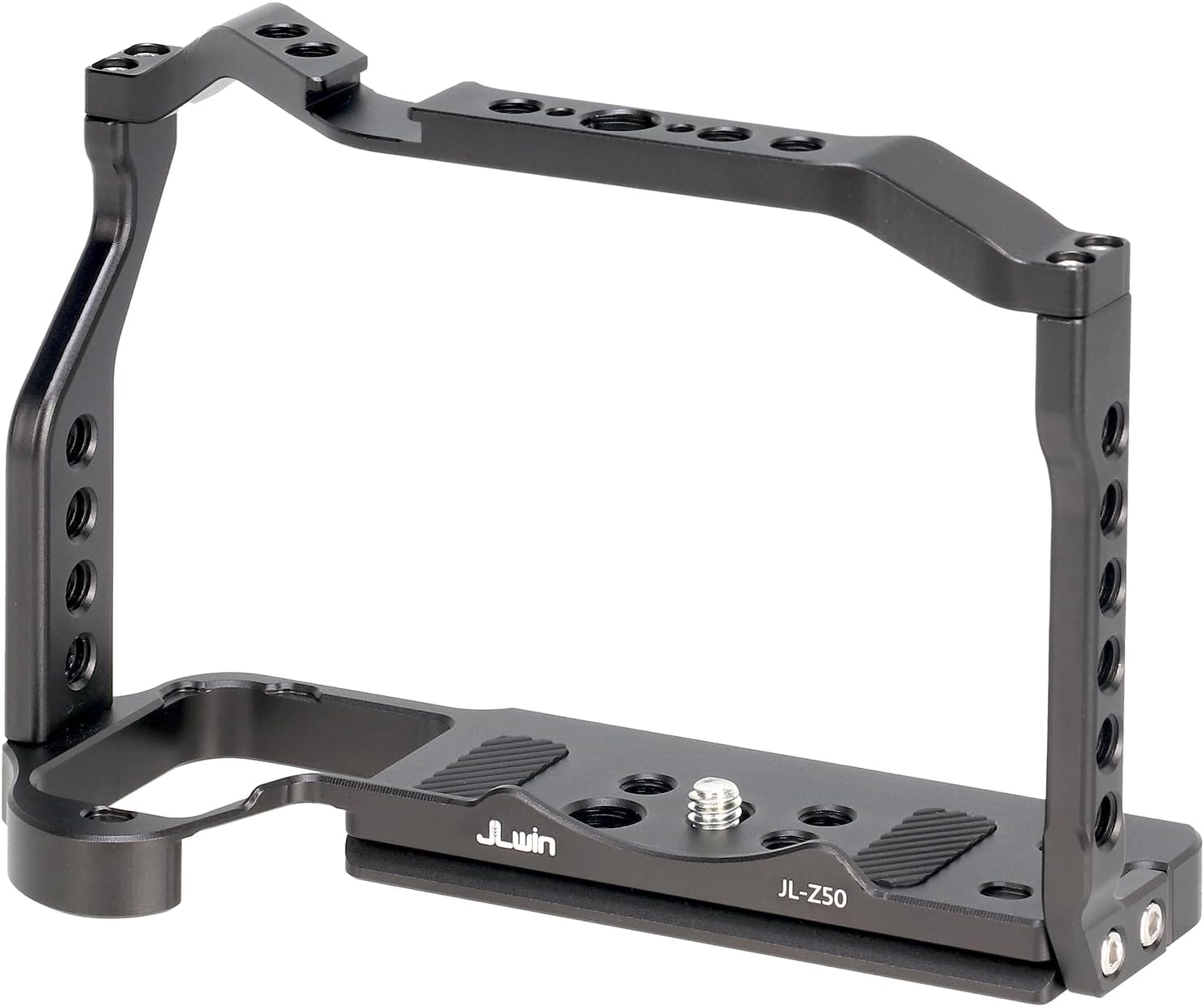 Foto4easy z 50 jaula para cámara Nikon Z 50, placa de liberación rápida para Arca-Swiss, orificios de tornillo de 14 y 38 pulgadas y soporte de