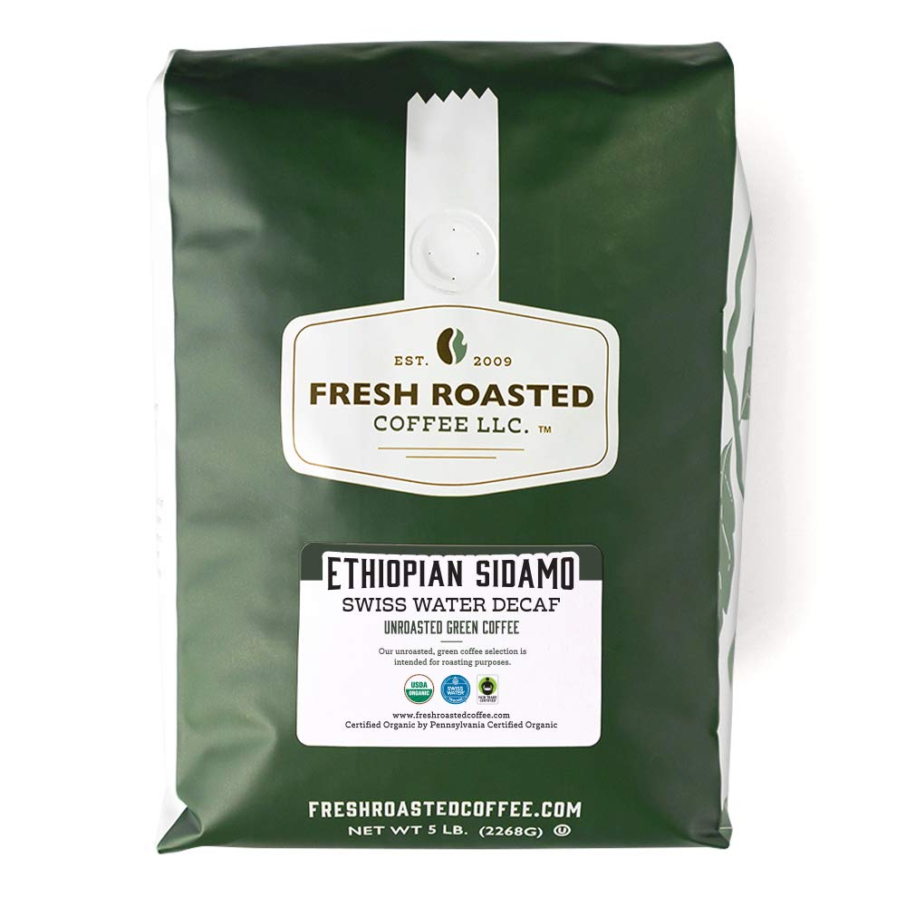 Café verde sin tostar, paquete de 5 libras, de Fresh Roasted Coffee