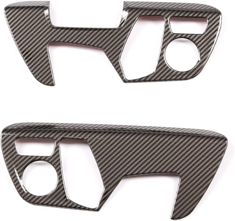 Cubierta de panel de botón de ajuste de asiento para Toyota Supra GR A90 A91 MK5 2018-2022, cubierta de panel de interruptor de botón de ajuste de