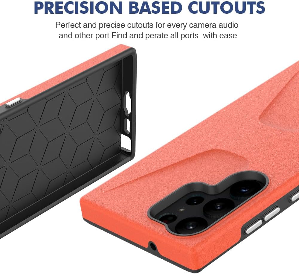 Callyue Funda para Samsung Galaxy S22 Ultra, probada en caídas de 14 pies, protección a prueba de golpes, funda de doble capa para Samsung Galaxy