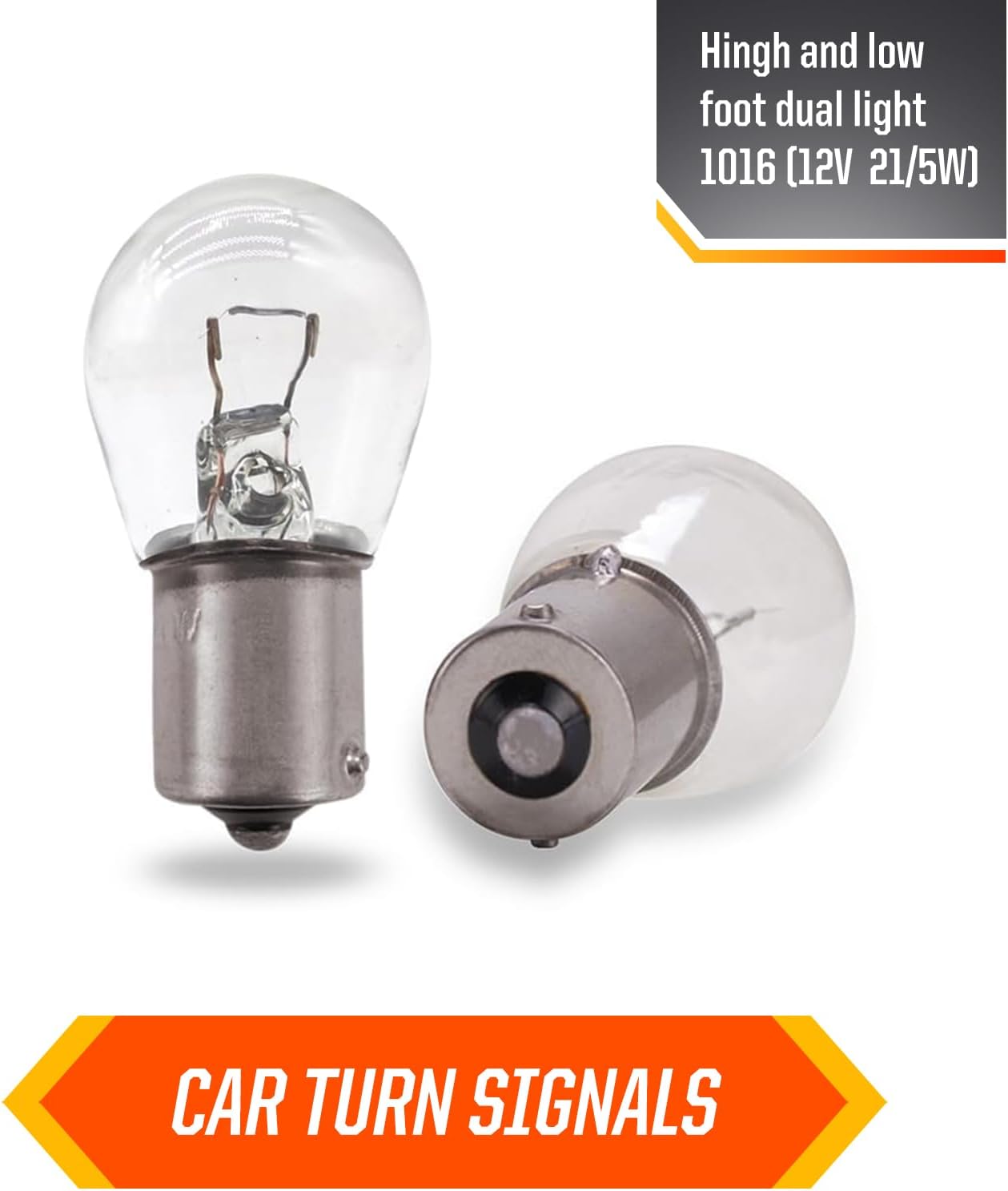 10 bombillas de freno de automóvil, 1141 12 V de repuesto de luz trasera superbrillante, luz trasera de 21 W, ángulo plano BA15S, luz de señal de