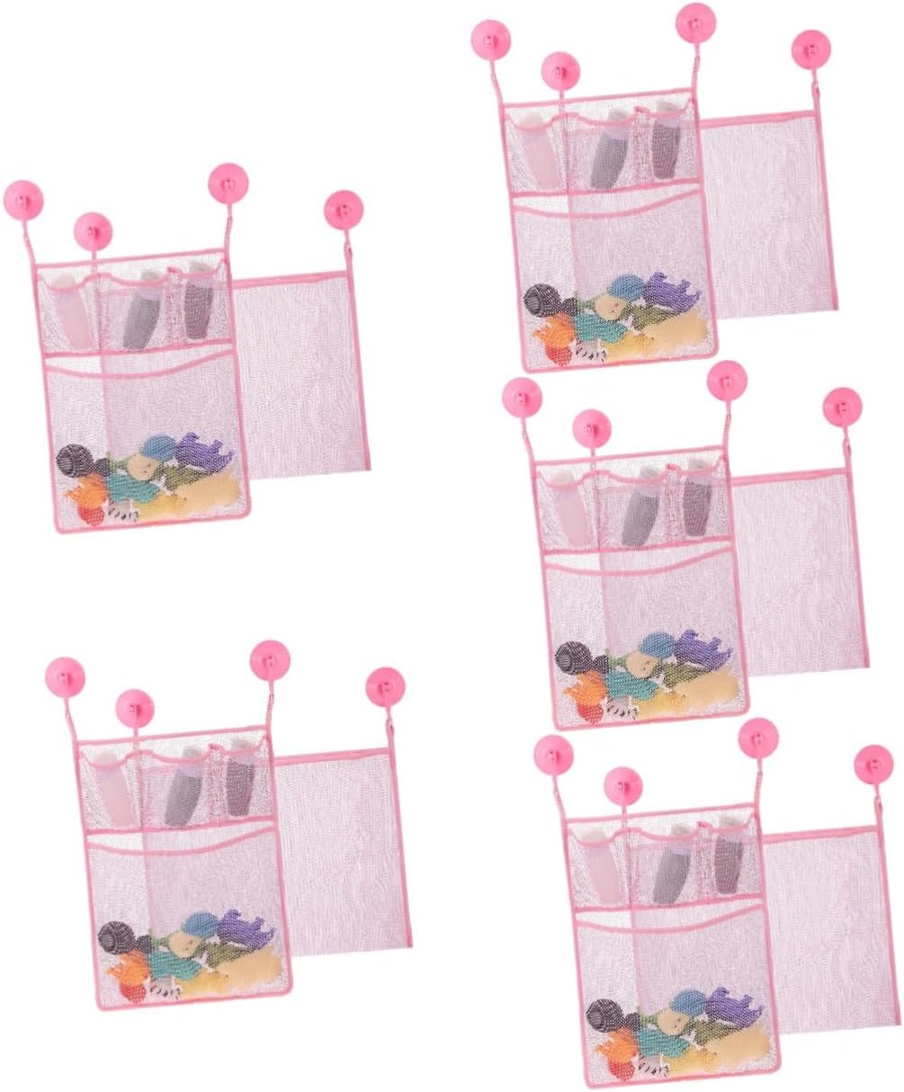 Bolsa de almacenamiento de juguetes para el baño, bolsa de malla de almacenamiento de juguetes, bolsa de almacenamiento de baño, organizador de