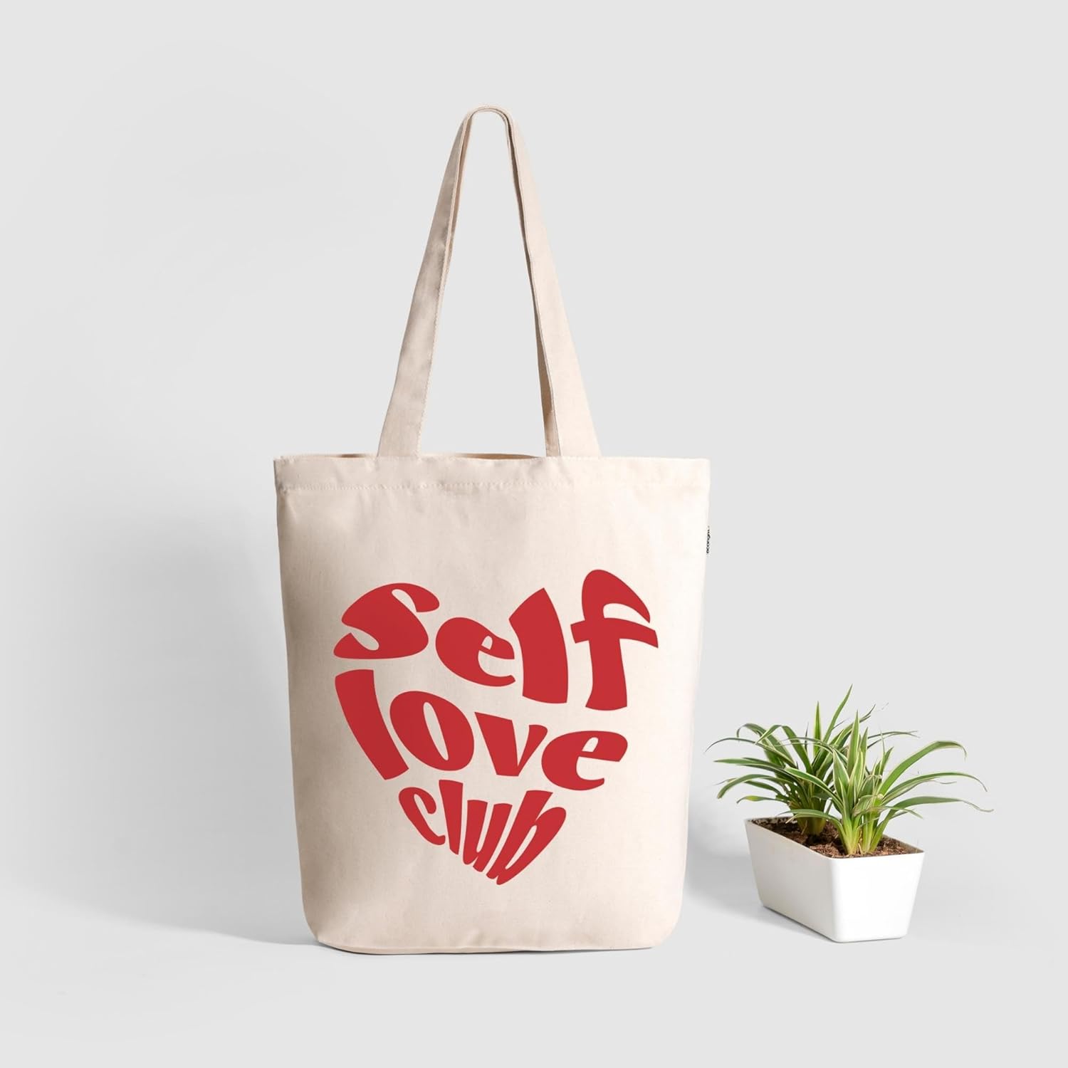 EcoRight – Bolsa de lona para mujer para playa, compras, viajes