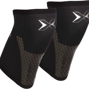 PICSIL Rodilleras de 5 y 0.276 in (1 par) de soporte y compresión para levantamiento de pesas, levantamiento de potencia y entrenamiento cruzado, PICSIL Rodilleras de 5 y 0.276 in (1 par) de soporte y compresión para levantamiento de pesas, levantamiento de potencia y entrenamiento cruzado,