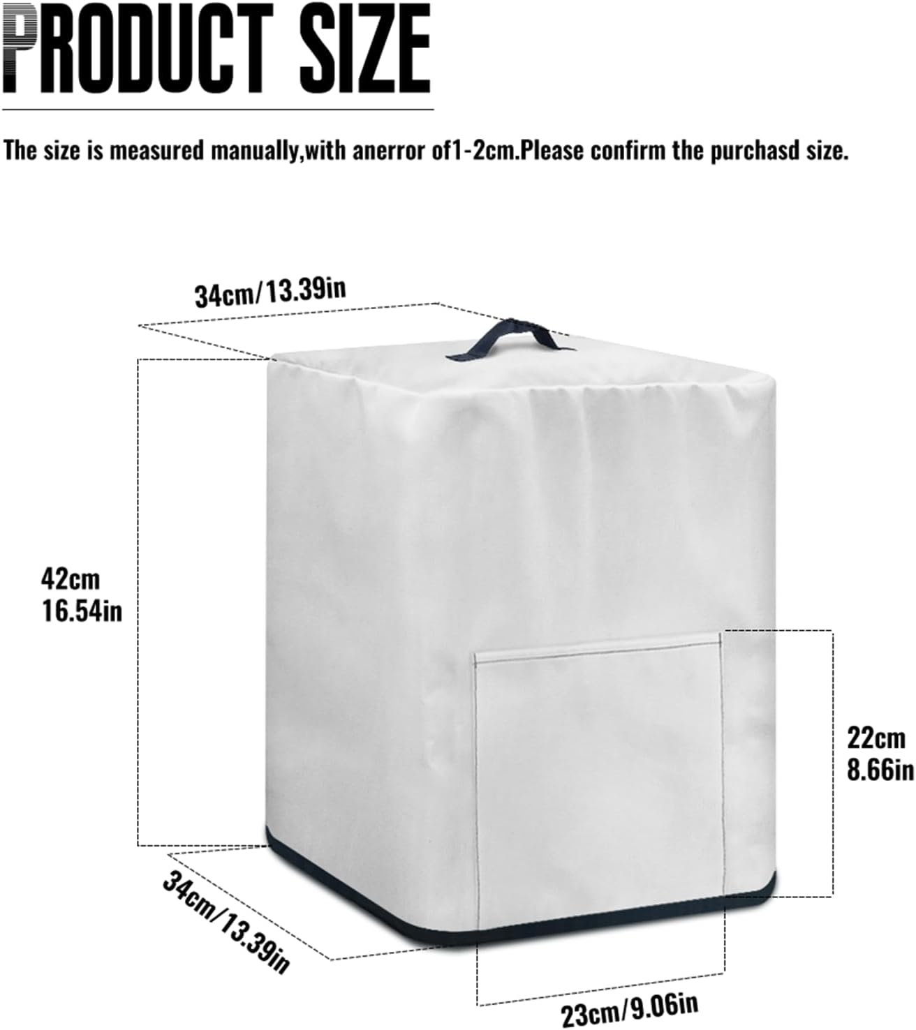 Funda para freidora de aire con estampado floral de mariposas para el hogar, cubierta a prueba de polvo para máquina de jugo, arrocera, cocina,