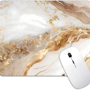 Alfombrilla de mouse de mármol, diseño de arte moderno abstracto, impermeable, antideslizante, de goma para laptop, oficina, computadora, accesorios Alfombrilla de mouse de mármol, diseño de arte moderno abstracto, impermeable, antideslizante, de goma para laptop, oficina, computadora, accesorios