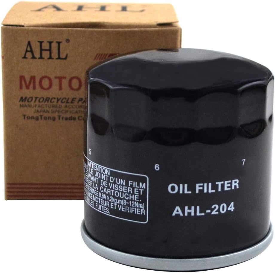 AHL 204 Filtro de aceite para Honda VT750C SHADOW 750 2008 2011  VT750 C VT750C SHADOW AERO 745 2004-2009 2012-2016 (1 unidad)