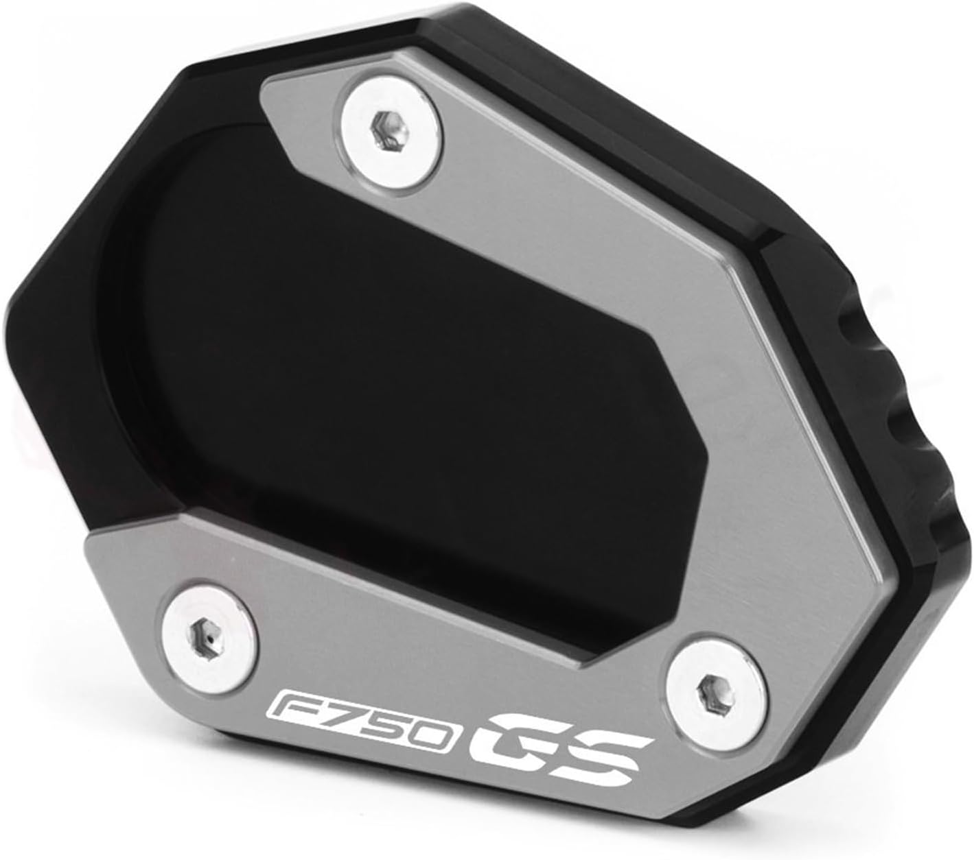 RSFIL Motorcycle Kickstand Enlarger Pad Foot Side Stand Support Plate for BMW F850GS Adventure F750GS F 850 GS Adv 2018 2022 (Color  F750Gs Titanium)