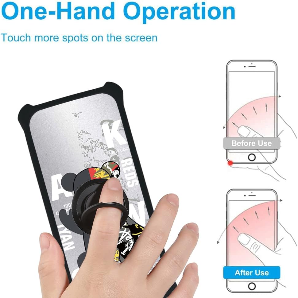 Aroepurt DYH-CGZ – Funda compatible con Huawei Mate 20 PRO con protector de pantalla de vidrio templado, PC + TPU 2 en 1, soporte de anillo, luz