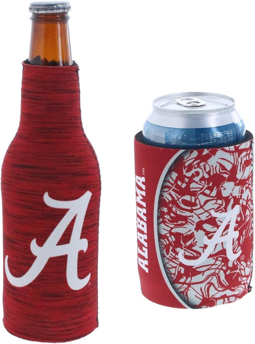 Set de refrigeración y aislamiento de latas y botellas con el logo de NCAA en color del equipo de la universidad
