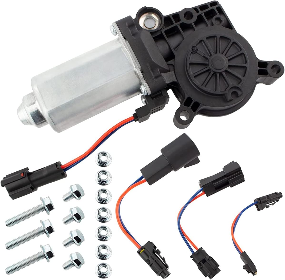 WEDOAUTO Motor de elevación de ventana eléctrica para Buick 91-05 para Cadillac 92-02 para Chevy 84-09 para GMC 88-09 para Isuzu 96-08 para Olds