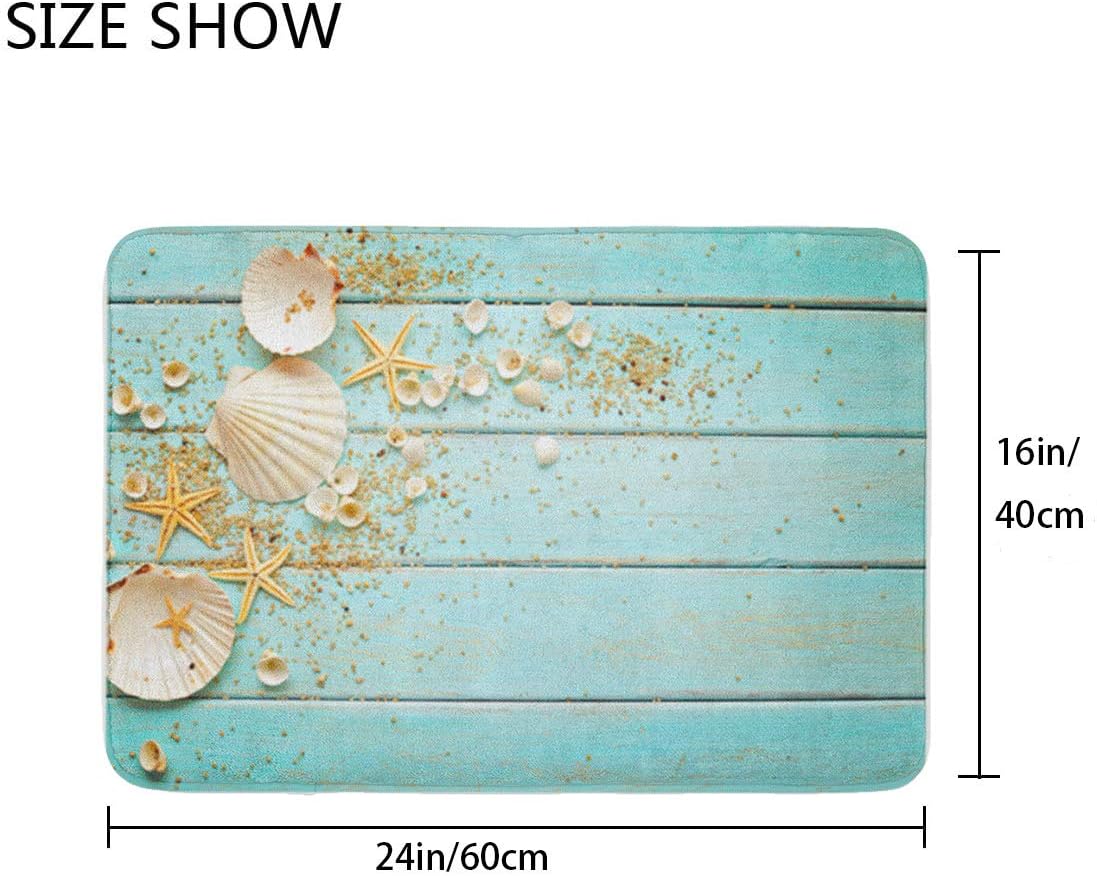 Britimes – Tapetes de cuarto de baño, tapetes antideslizantes, lavables, alfombras de interior para decorar baño, cocina, dormitorio.