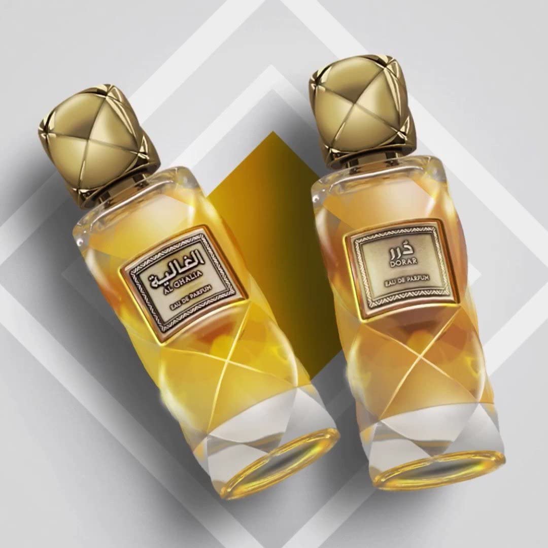 RASASI Al Ghalia Tawleefa Collection – Eau de Parfum en espray unisex, 3.4 onzas