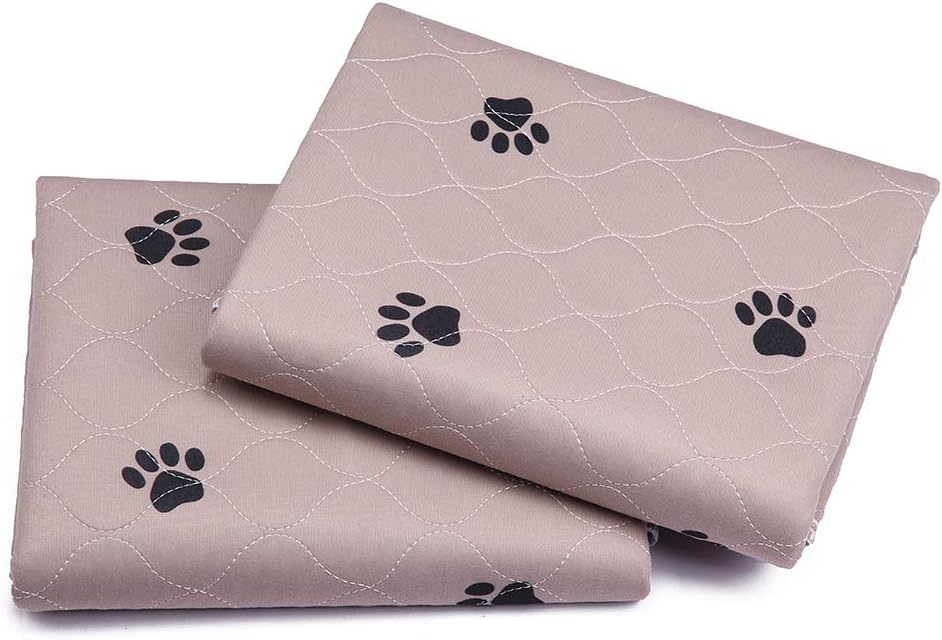 SincoPet – Tapete lavable para orina y guantes de aseo para perros, tapete reutilizable superabsorbente, impermeable y antideslizante, para