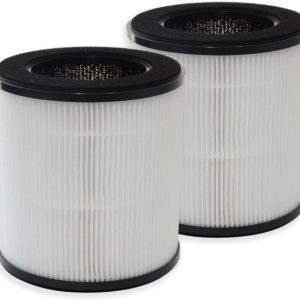 PUREBURG Filtros HEPA auténticos compatibles con el purificador de aire VEWIOR B-D02U, filtración H13 de 3 etapas de carbón activado 2 en 1 de PUREBURG Filtros HEPA auténticos compatibles con el purificador de aire VEWIOR B-D02U, filtración H13 de 3 etapas de carbón activado 2 en 1 de