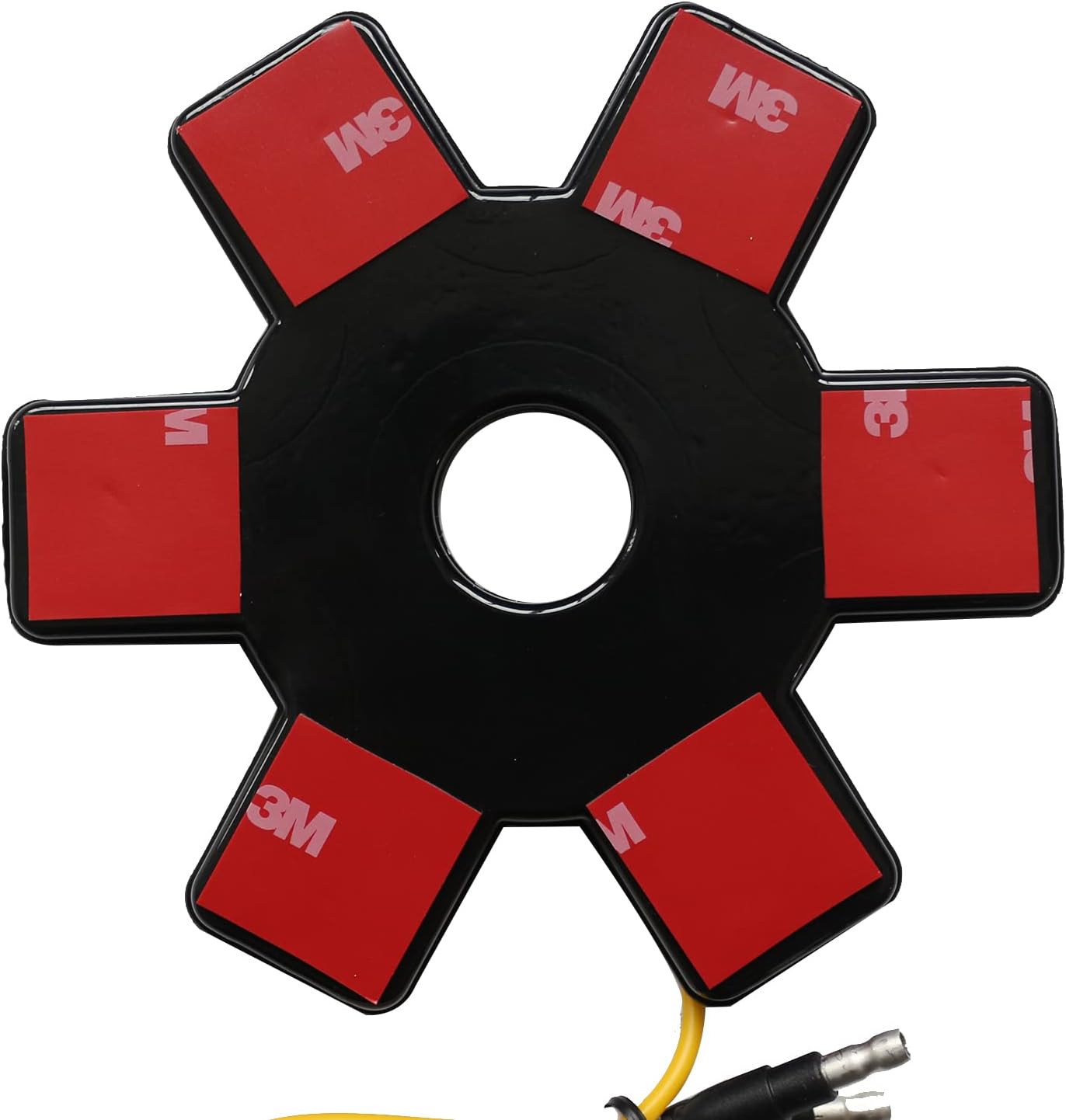 BOLANTON Filtro de aire LED de 5 pulgadas con filtro de aire decorativo estilo hexagonal para camión Peterbilt, Kenworth, remolques, caravanas,