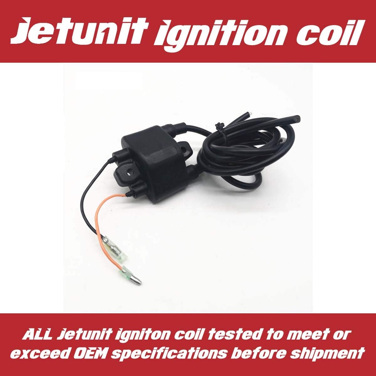 jetunit Bobina de encendido para Kawasaki Jet-Ski 800SXR 750SXISSSTXZXI STSTSSuper Sport XISXI PROXi Sport