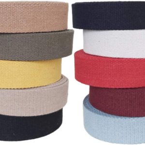 Correas de algodón pesado de 1 12 pulgadas – Correas para artes y manualidades – (rojo, 10 yardas) – MATADOR USEFUL GOODS Correas de algodón pesado de 1 12 pulgadas – Correas para artes y manualidades – (rojo, 10 yardas) – MATADOR USEFUL GOODS