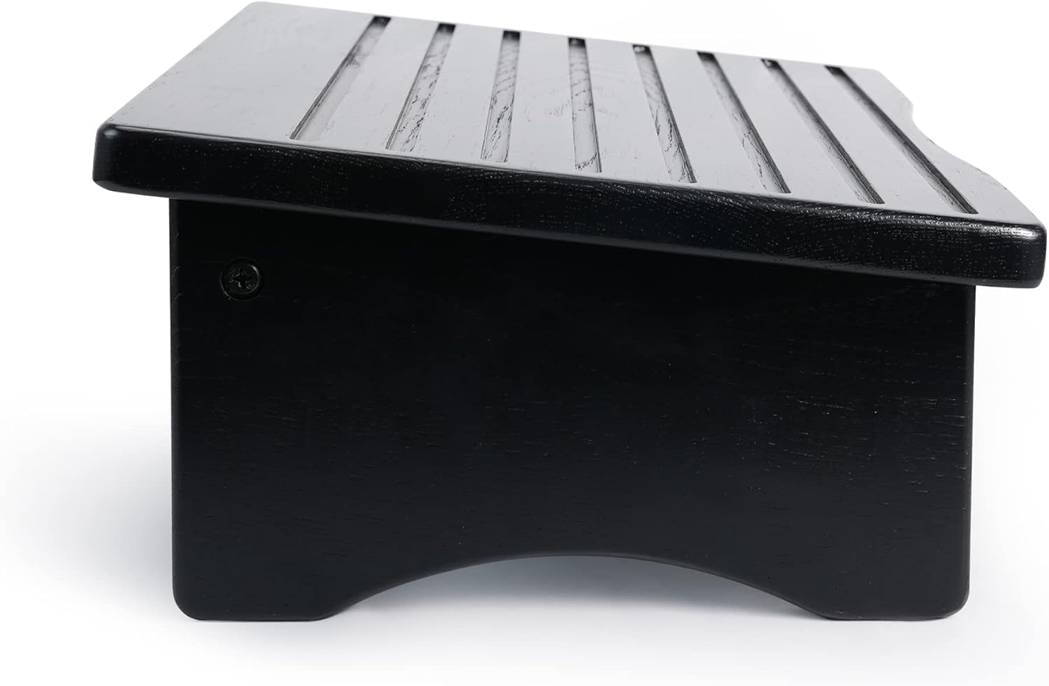 CONSDAN Reposapiés ergonómico para debajo del escritorio en el trabajo, taburete de pie de lactancia, taburete superior inclinado antideslizante de