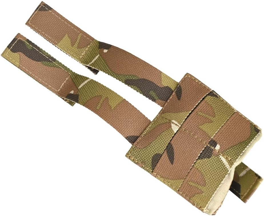 Micro Molle Dump Pouch Revista Utilidad Bolsa plegable Ultraligero Dump Pouch Battle Duty Belt Dump Pouch Soft Roll UP plegable MAG bolsa