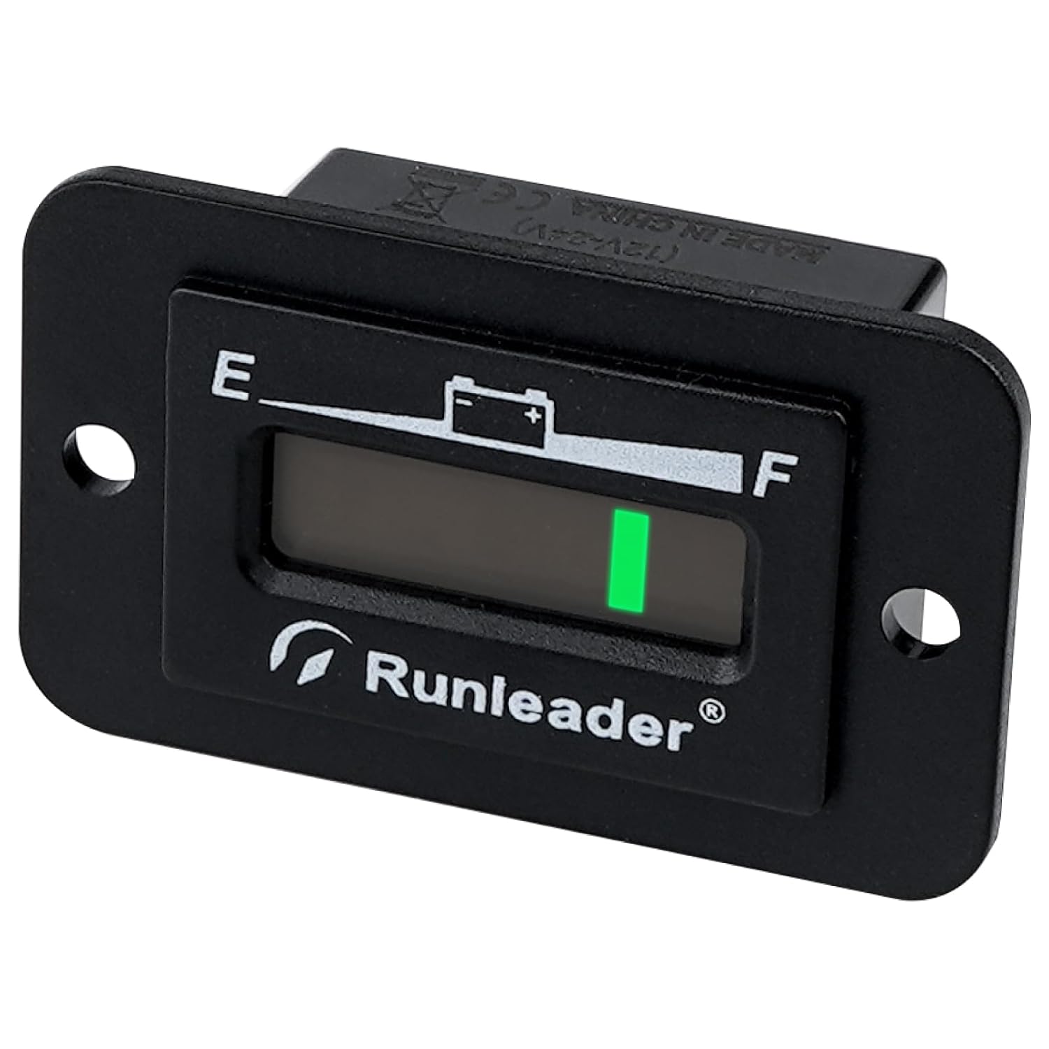 Runleader – Indicador de batería LED de 12 V, 24 V, 36 V, 48 V, medidor de capacidad de batería, monitor de carga y descarga de batería para carrito