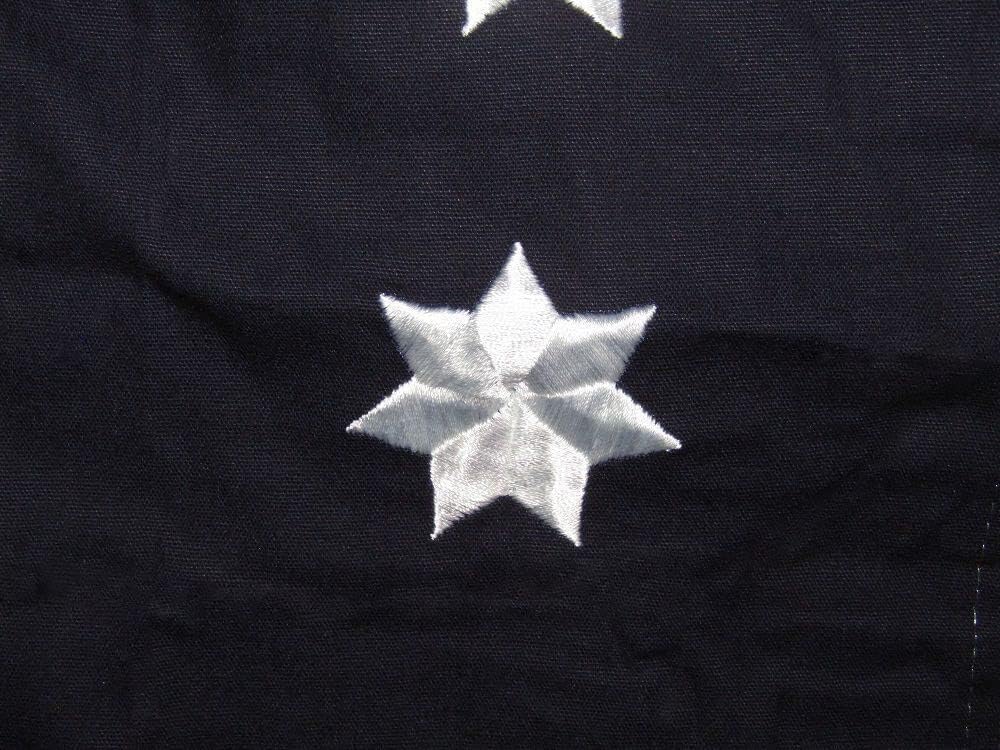Premium 3×5 Embroidered Sewn Bennington 1776 100% Cotton Flag 3’x5′ 2 Clips (C2)