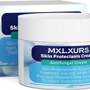 MXLXURS Cremas protectoras para la piel, crema antifúngica de 3.53 onzas para el tratamiento de la tiña, picor fornido, pie de atleta, tratamiento MXLXURS Cremas protectoras para la piel, crema antifúngica de 3.53 onzas para el tratamiento de la tiña, picor fornido, pie de atleta, tratamiento