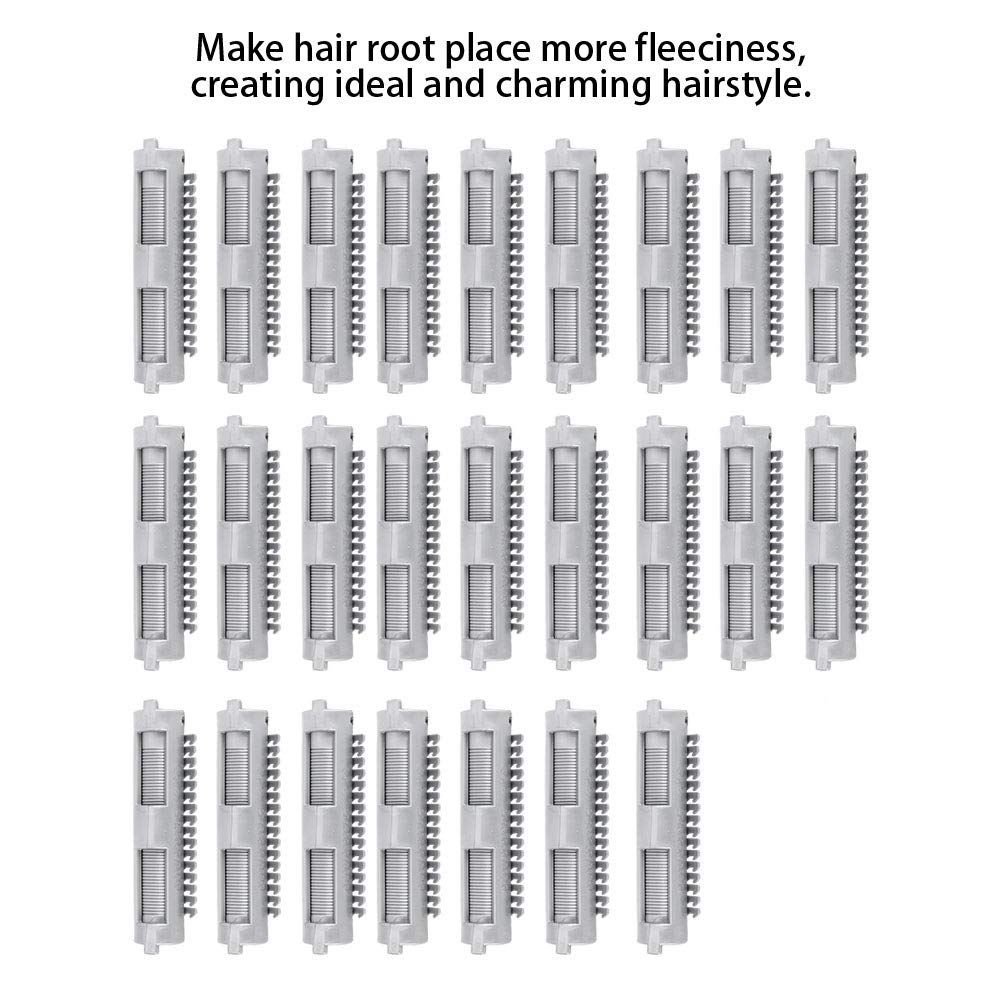 Varillas de cabello permanente, rodillo de rizador de cabello, 25 piezas de varillas de permanente, pinzas para rizador, herramienta de peinado para