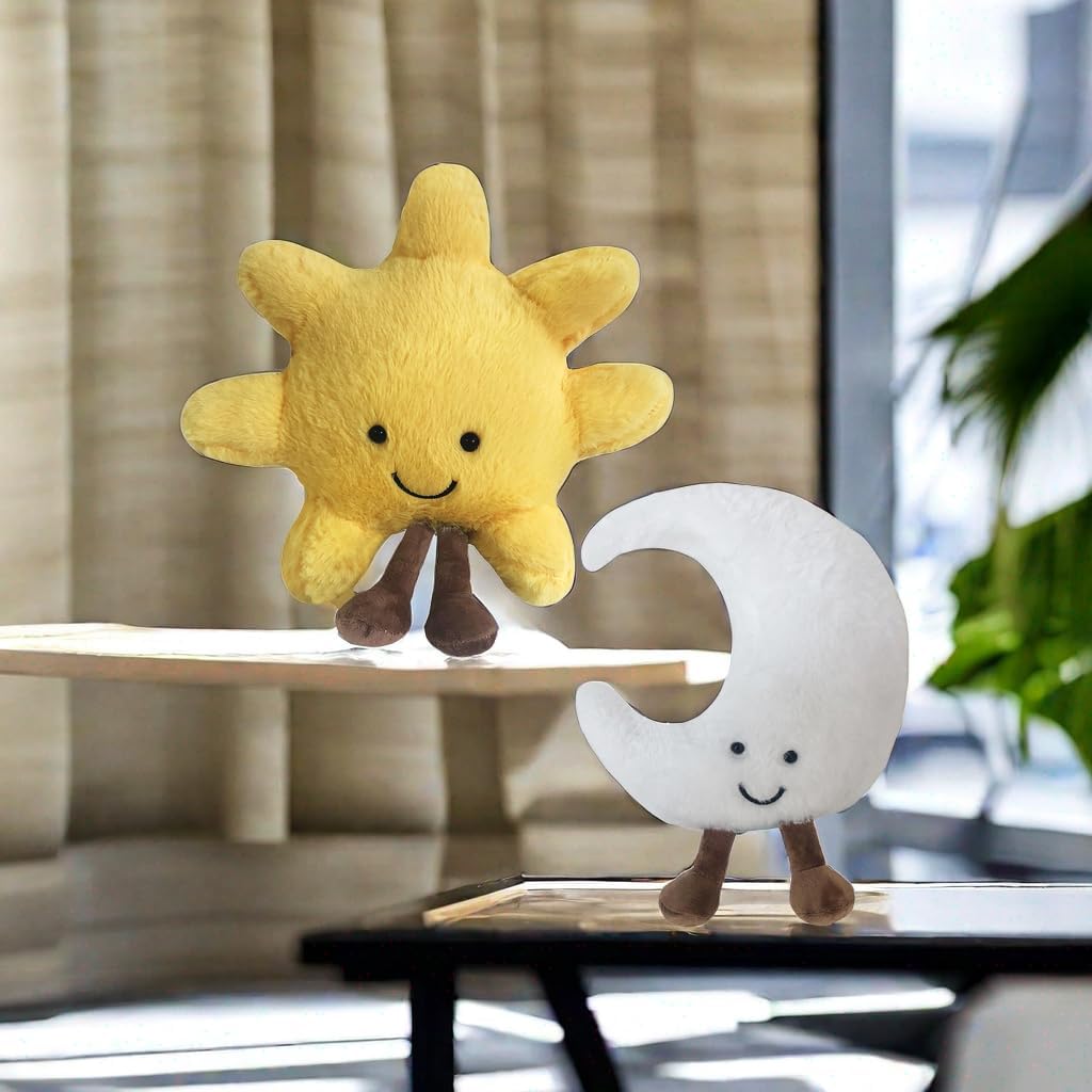 Nueva Luna Sunshine – Almohada de peluche suave para regalo de cumpleaños de niños