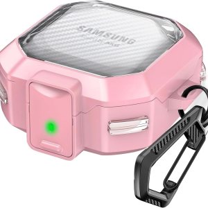 (con bloqueo seguro) Funda transparente de fibra de carbono para Samsung Galaxy Buds FE (2023) Galaxy Buds 2 Pro (2022)Galaxy Buds Pro (2021)Galaxy (con bloqueo seguro) Funda transparente de fibra de carbono para Samsung Galaxy Buds FE (2023) Galaxy Buds 2 Pro (2022)Galaxy Buds Pro (2021)Galaxy