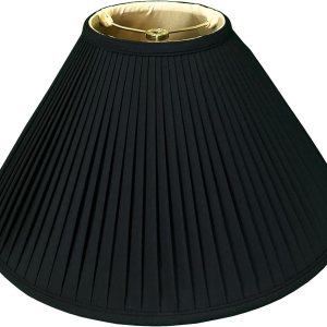 Royal Designs Coolie Empire – Persiana básica plisada lateral, color negro con dorado, 5 x 14 x 9.5 pulgadas (BS-727-14BLKGL) Royal Designs Coolie Empire – Persiana básica plisada lateral, color negro con dorado, 5 x 14 x 9.5 pulgadas (BS-727-14BLKGL)